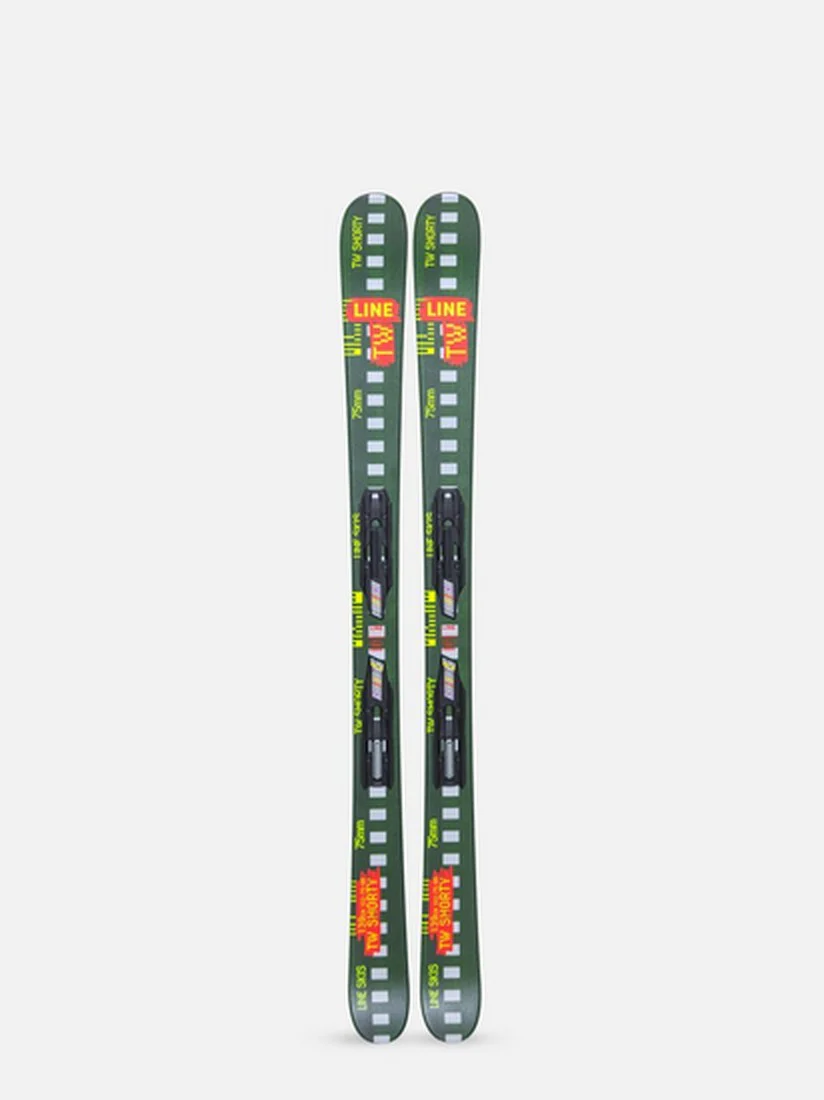 Line Kids Wallisch Shorty + 4.5 Alpine Skis