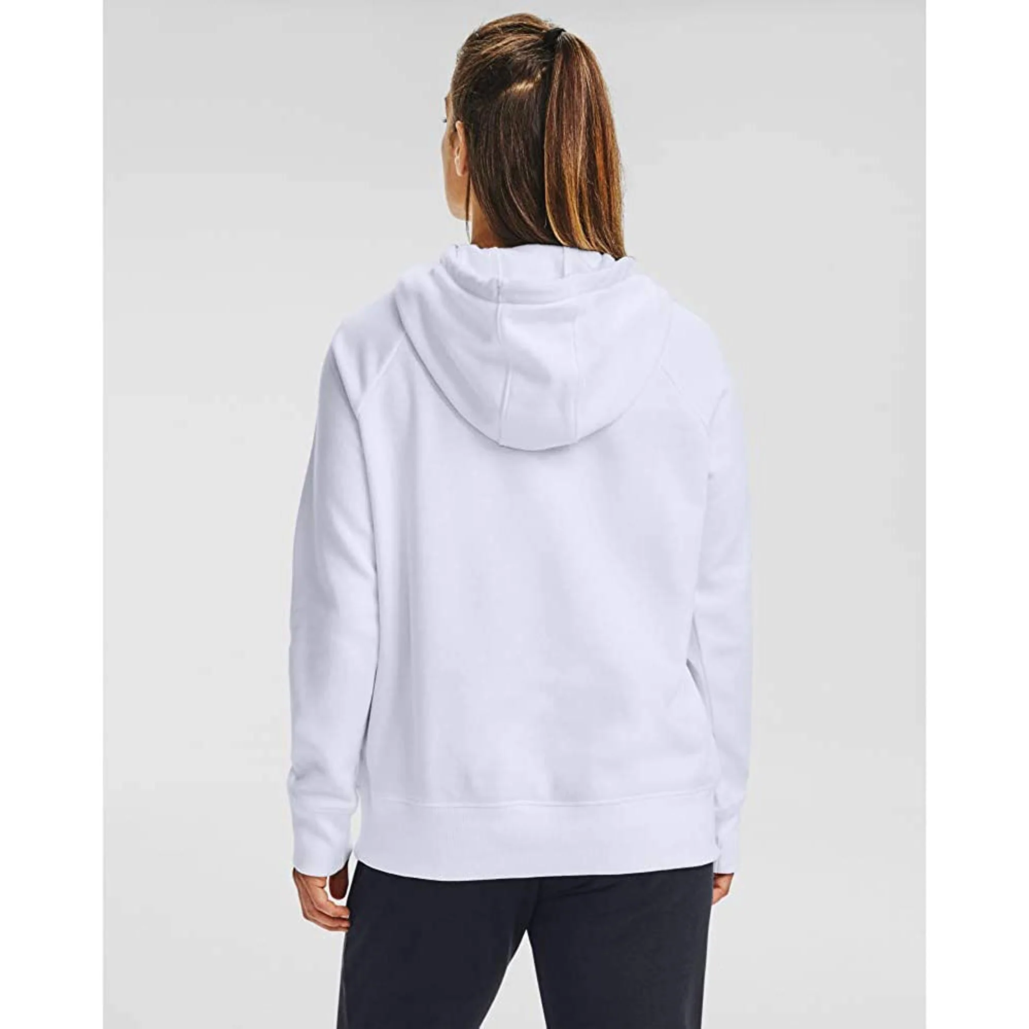 Women's UA Rival Fleece Big Logo Hoodie - Image 6