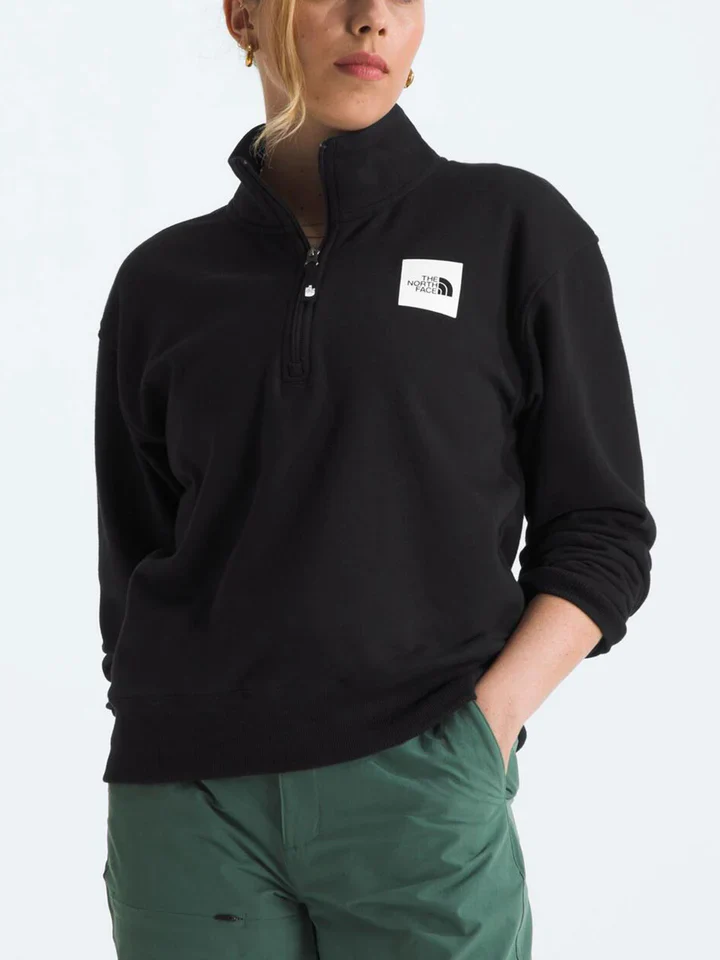 Women's Box Half Dome Half-Zip Sweater - Image 4