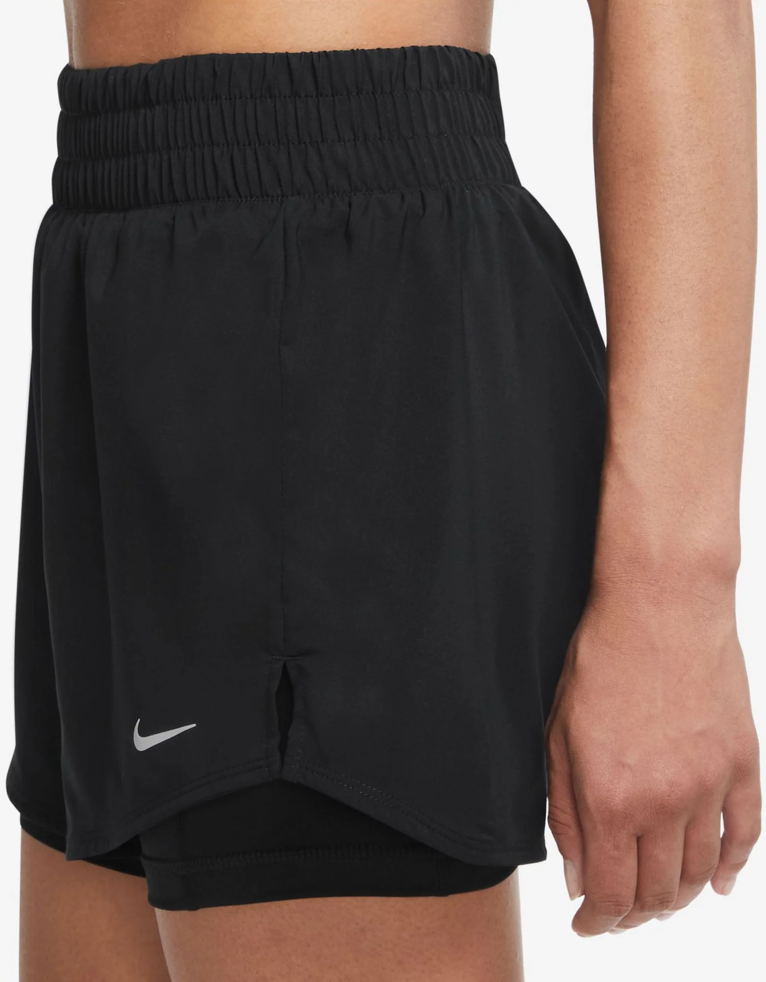 Women's Dri-FIT One High-Waisted 3" 2-in-1 Shorts - Image 3