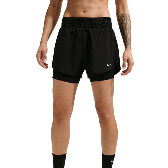 Women's Dri-FIT One High-Waisted 3" 2-in-1 Shorts - Image 7