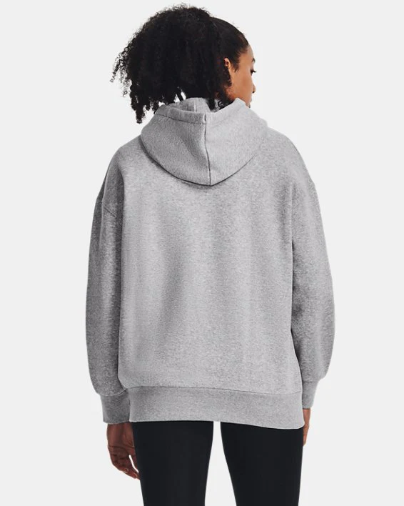 Under Armour Women's Icon Fleece Oversized Hoodie - Image 2