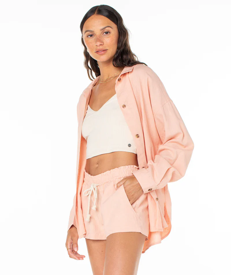 Roxy Women's Morning Time Button Up - Image 4