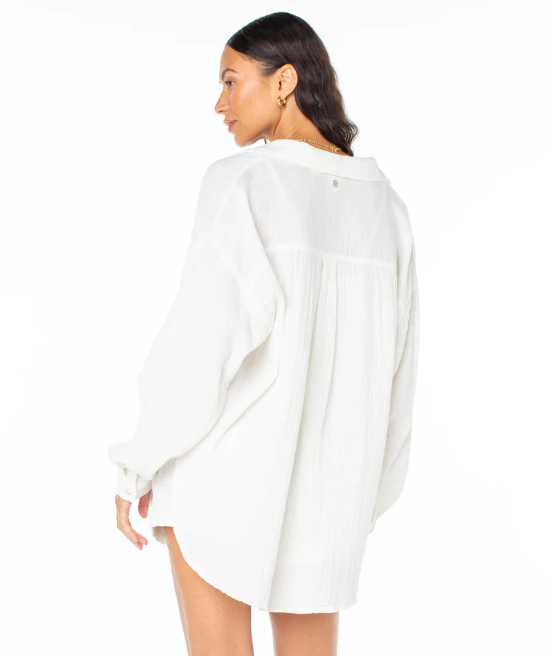 Roxy Women's Morning Time Button Up - Image 8