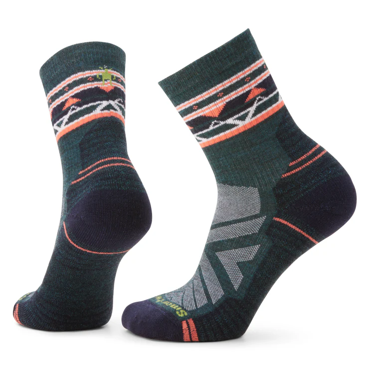 Women's Hike Zig Zag Valley Mid Crew Socks - Image 4