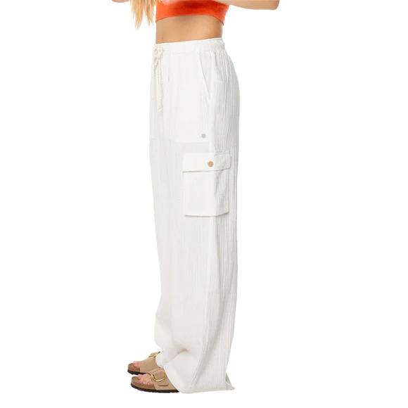 Roxy Women's Precious Cargo Beach Pants - Image 6