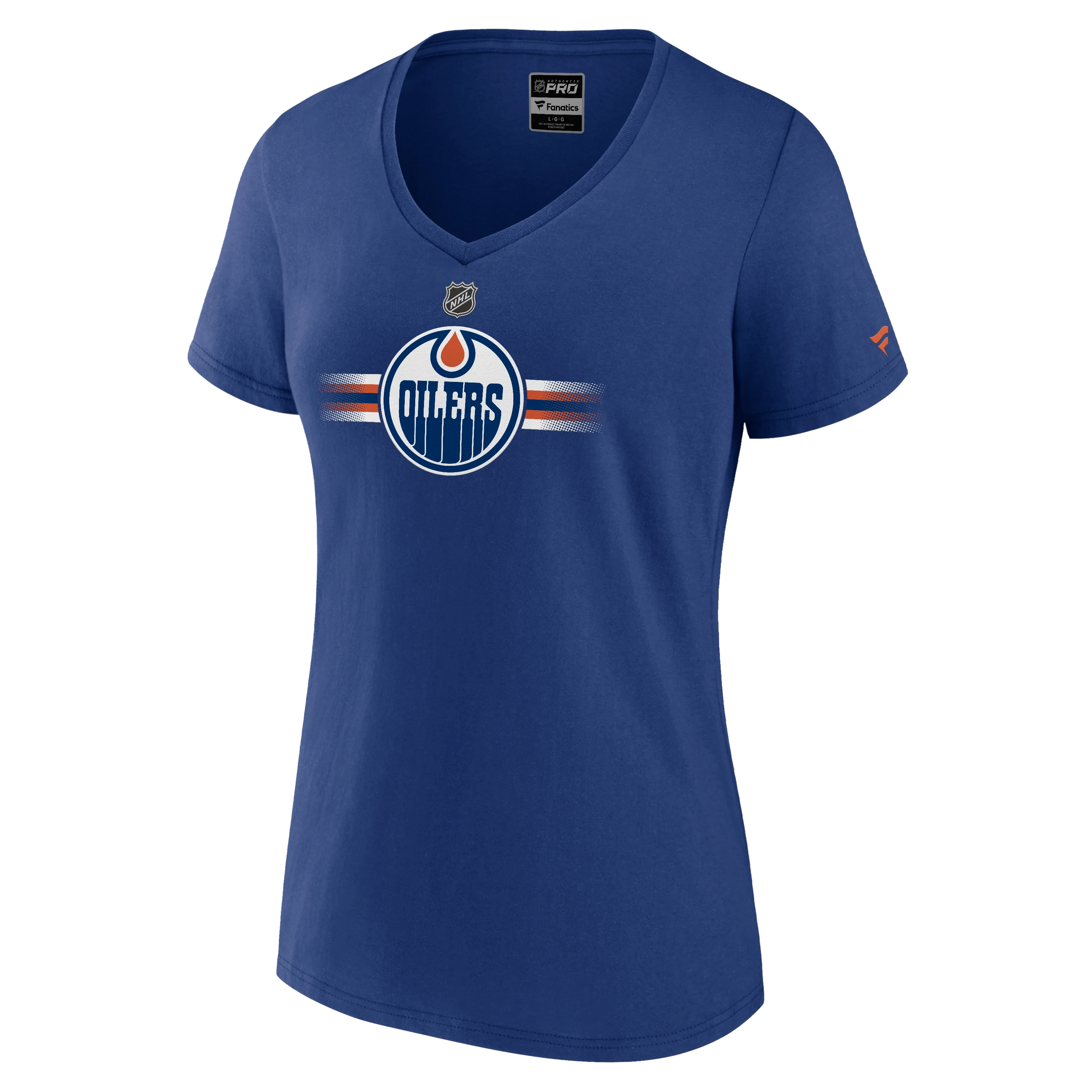 Women's Rink Cotton T-Shirt- Edmonton Oilers - Image 2