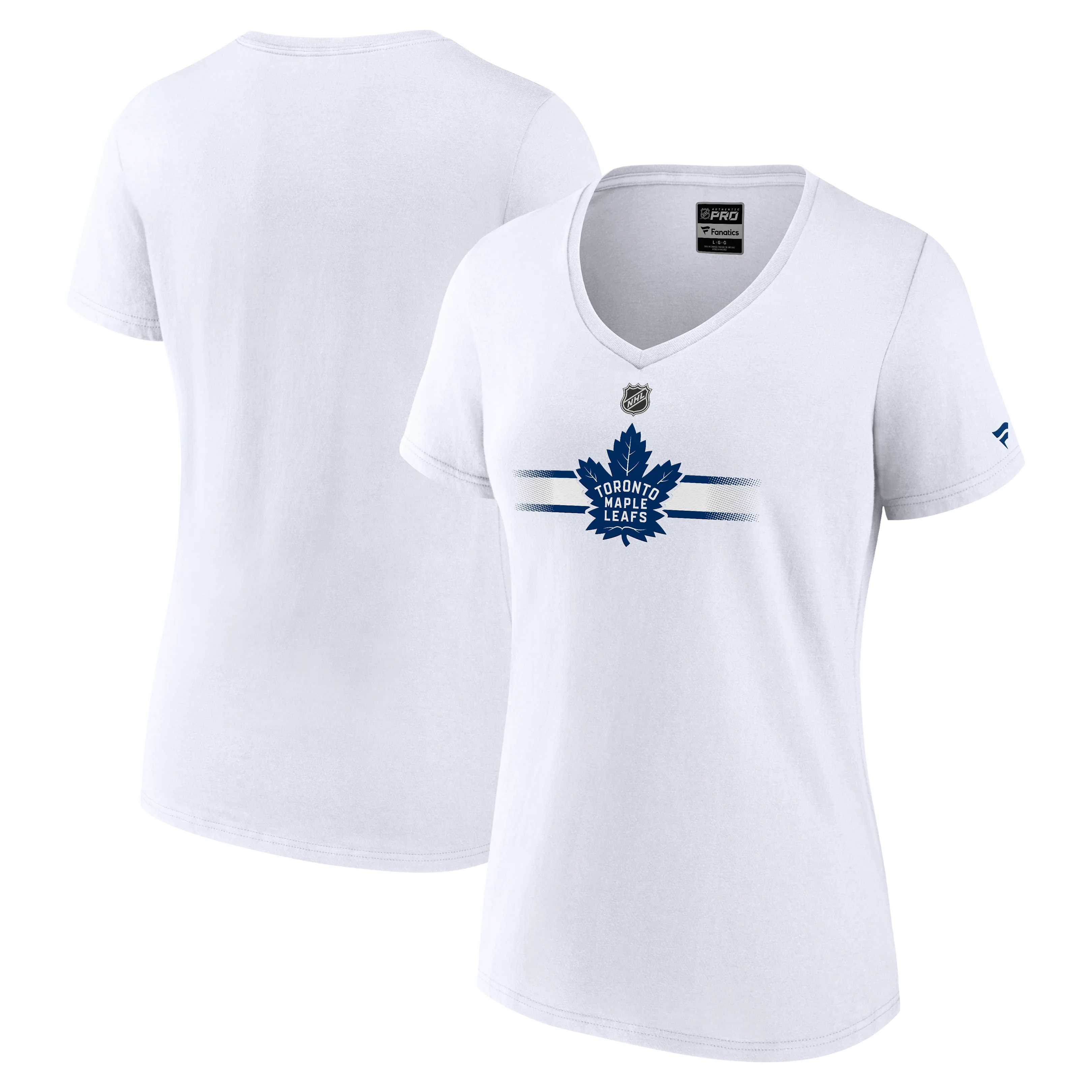 Women's Rink Cotton T-Shirt-Toronto Maple Leafs