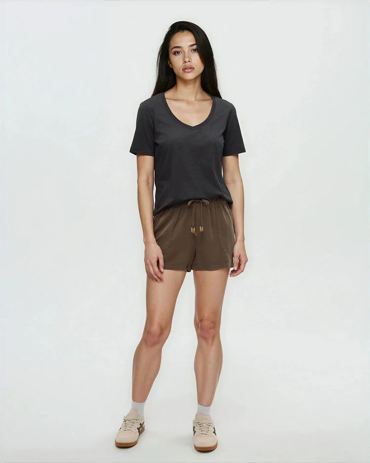 Women's Tencel Instow Regular Mid-rise Pull-on Short - Image 10