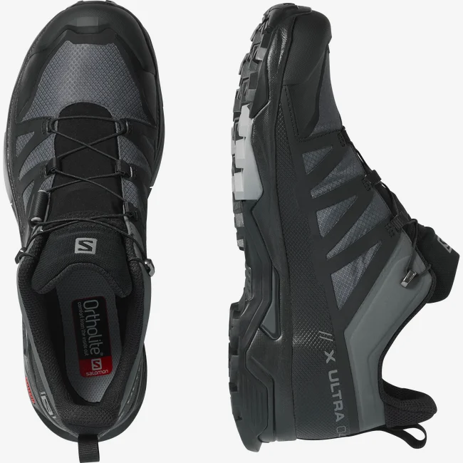 Salomon Men's X Ultra 4 Gore-Tex Hiking Shoes - Wide - Image 6