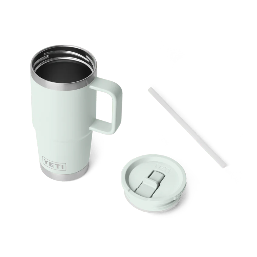 Yeti Rambler 20oz Travel Straw Mug With Colour-matched Straw Lid - Image 3