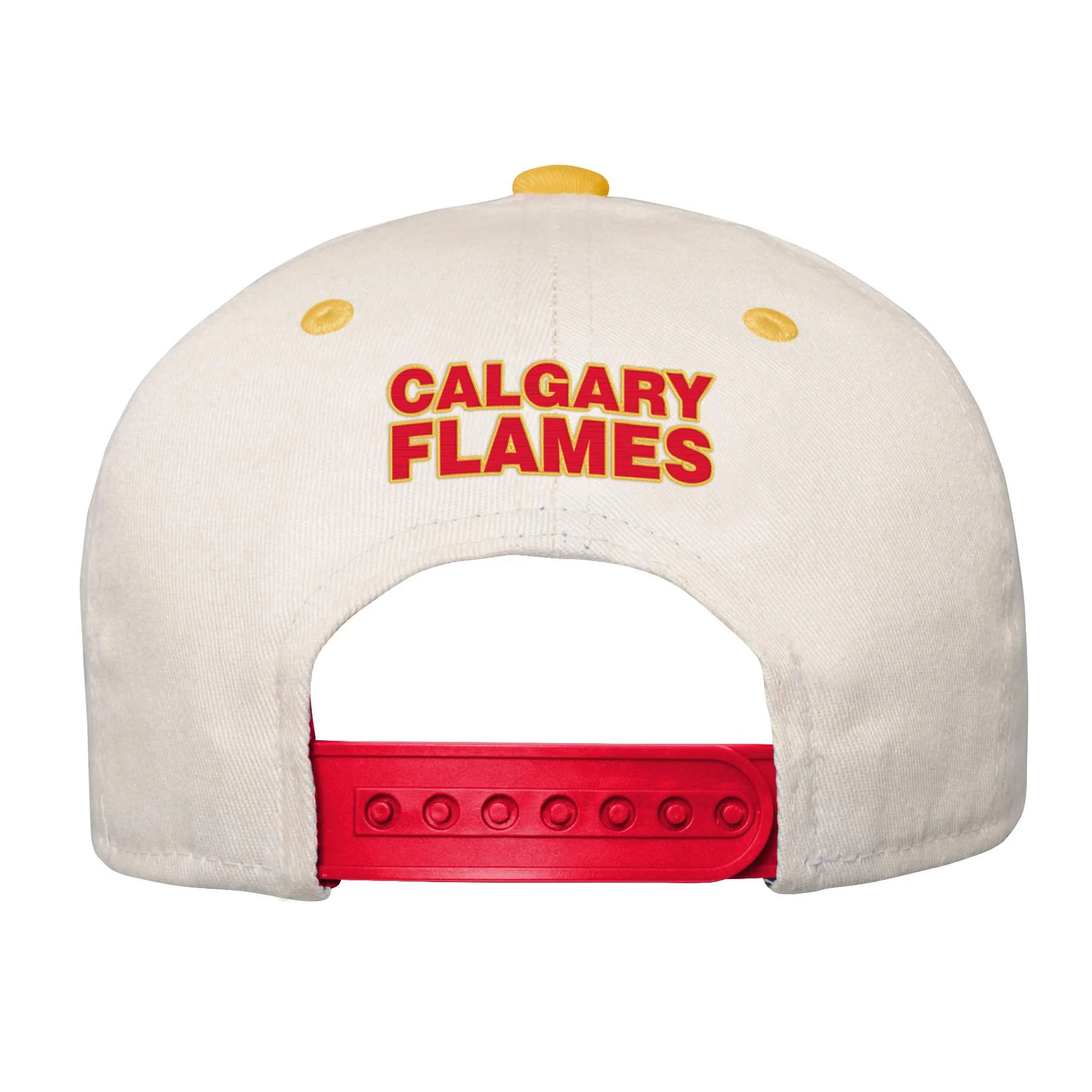 Youth Bone Crown Deadstock Flat Brim - Calgary Flames - Image 3